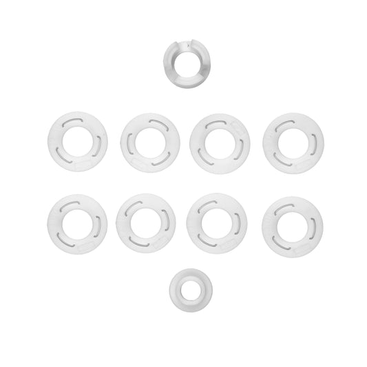 Team Associated RC28R FT Sidewall Flange Set White