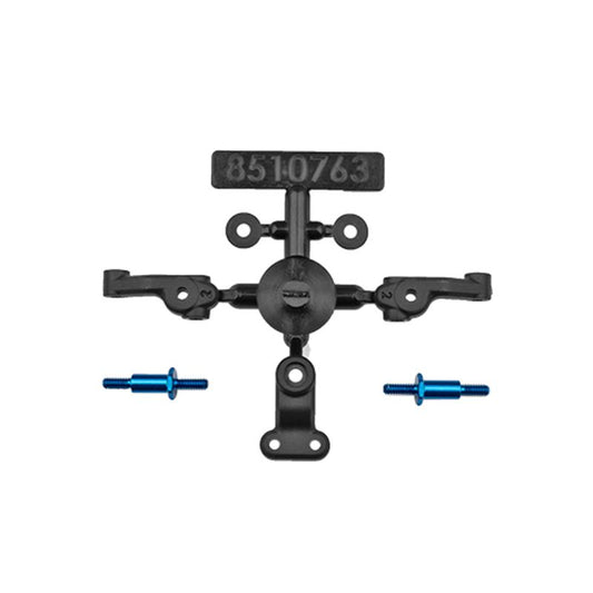 Team Associated RC28R Steering Block and Servo Horn Set