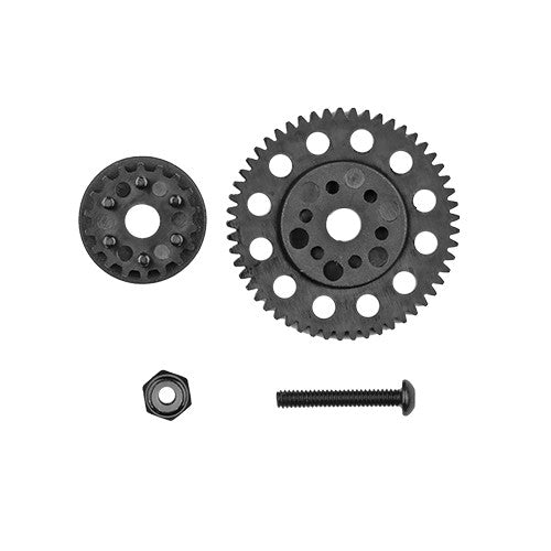 Team Associated TC28 Spur Gear, Center Pulley, and Lay Shaft Set