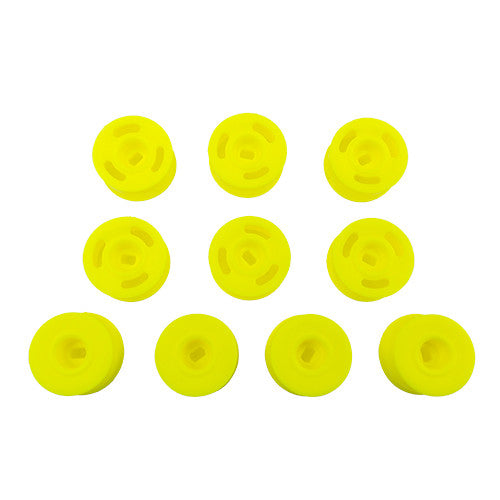 Team Associated TC28 Wheel Set (Yellow)