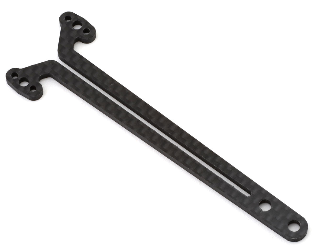 Team Associated TC8 2.5mm Carbon Fiber Flex Top Deck