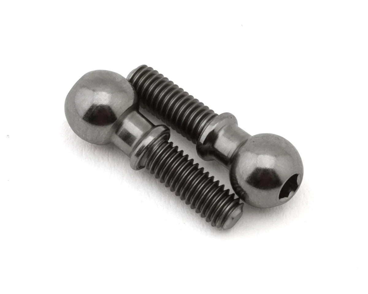 Team Associated TC8 FT 8mm Titanium Pillow Balls (2 pcs)