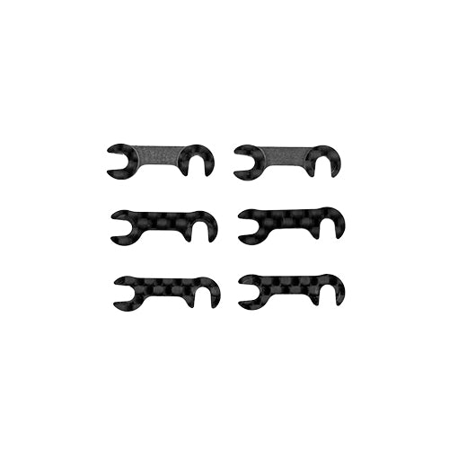 Team Associated TC8 FT Carbon Fiber Roll-Center Spacer Set