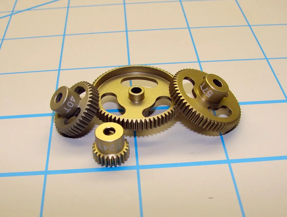 Team CRC Aluminum Machined 64p Pinion