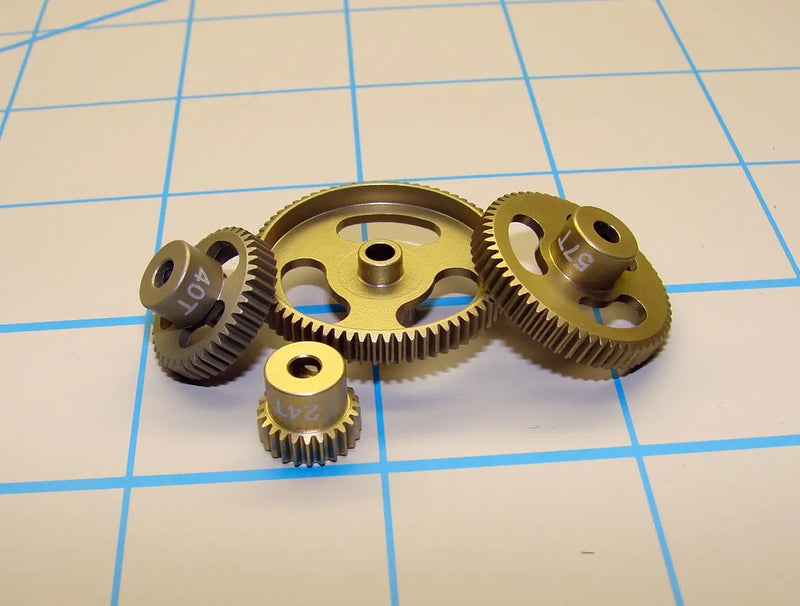 Team CRC Aluminum Machined 64p Pinion