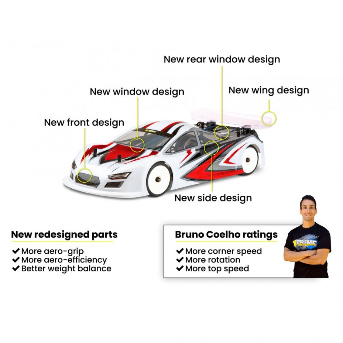 Xtreme Twister Speciale 1/10 Touring Car Body