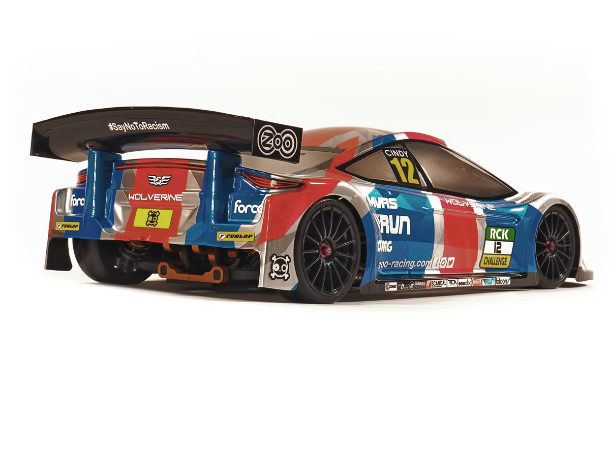 ZooRacing Wolverine Max Touring Car Body (190mm)